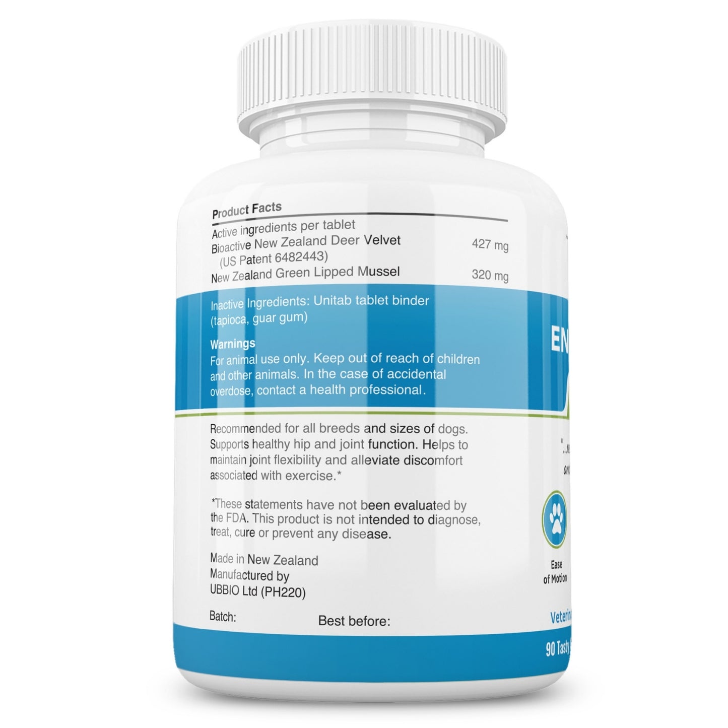 Dr. Buzby’s Encore Mobility™ Hip & Joint Supplement for Senior Dogs