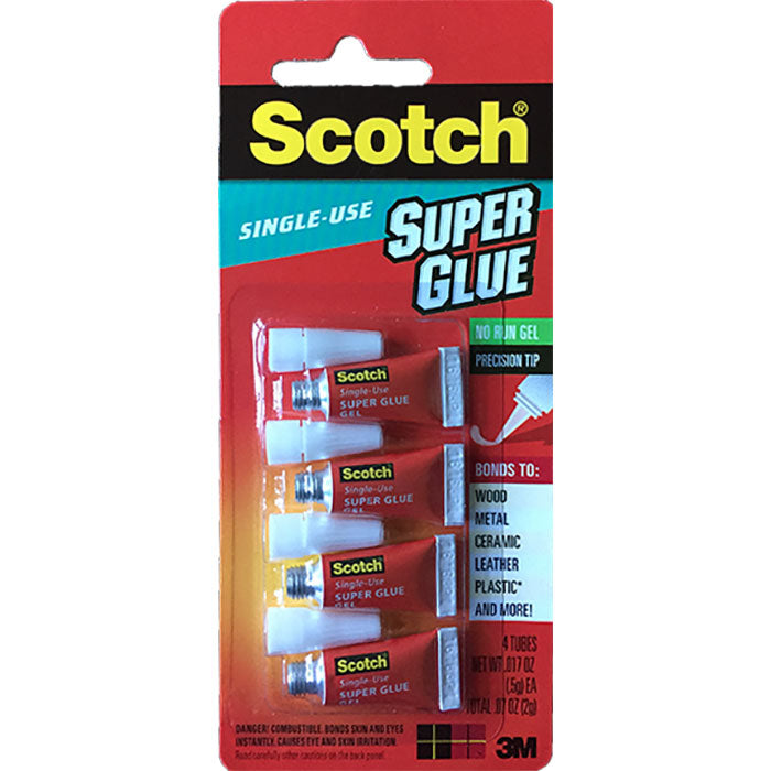 Scotch Super Glue Gel (Alternate ToeGrips Application Method)