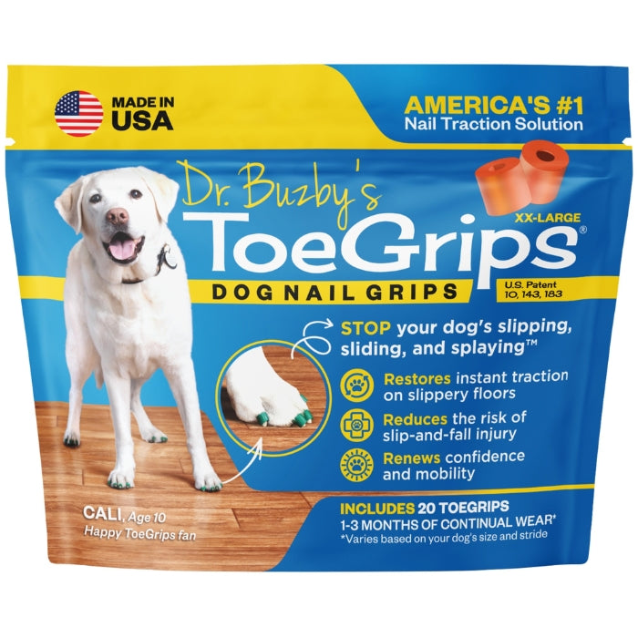 Dog Toenail Grips | Dr. Buzby's Toegrips® for Dogs – Dr. Buzby's